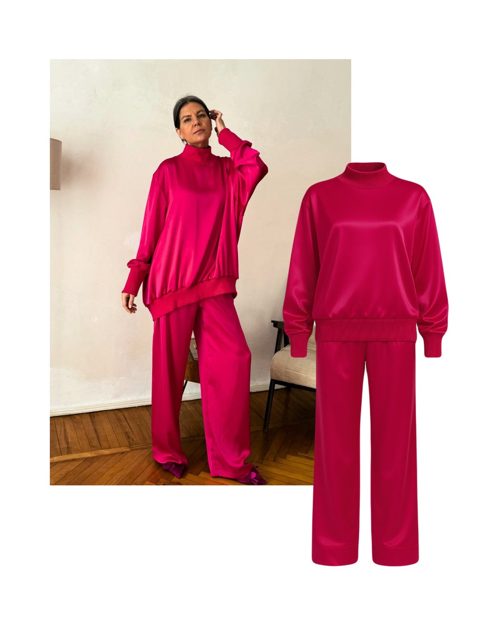 Шовковий костюм