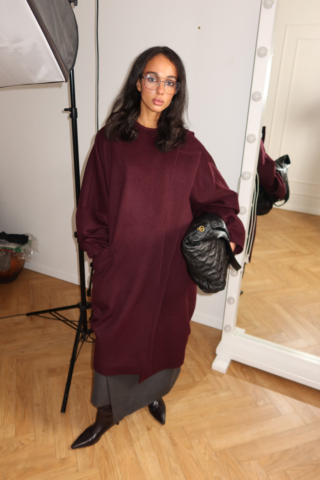 Пальто-кокон