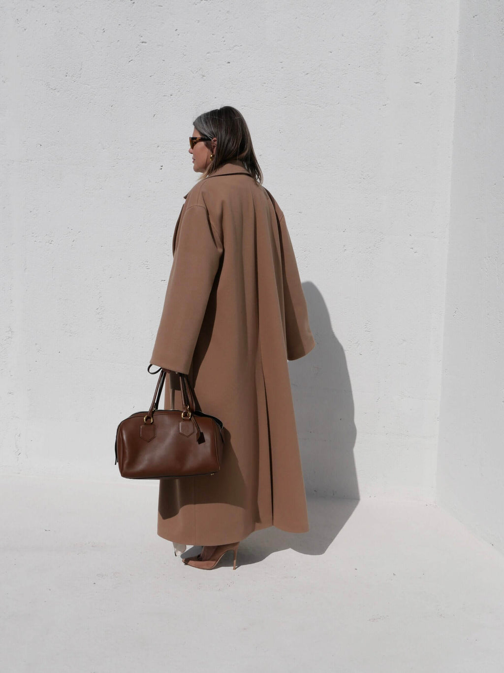 Максі пальто з вовни