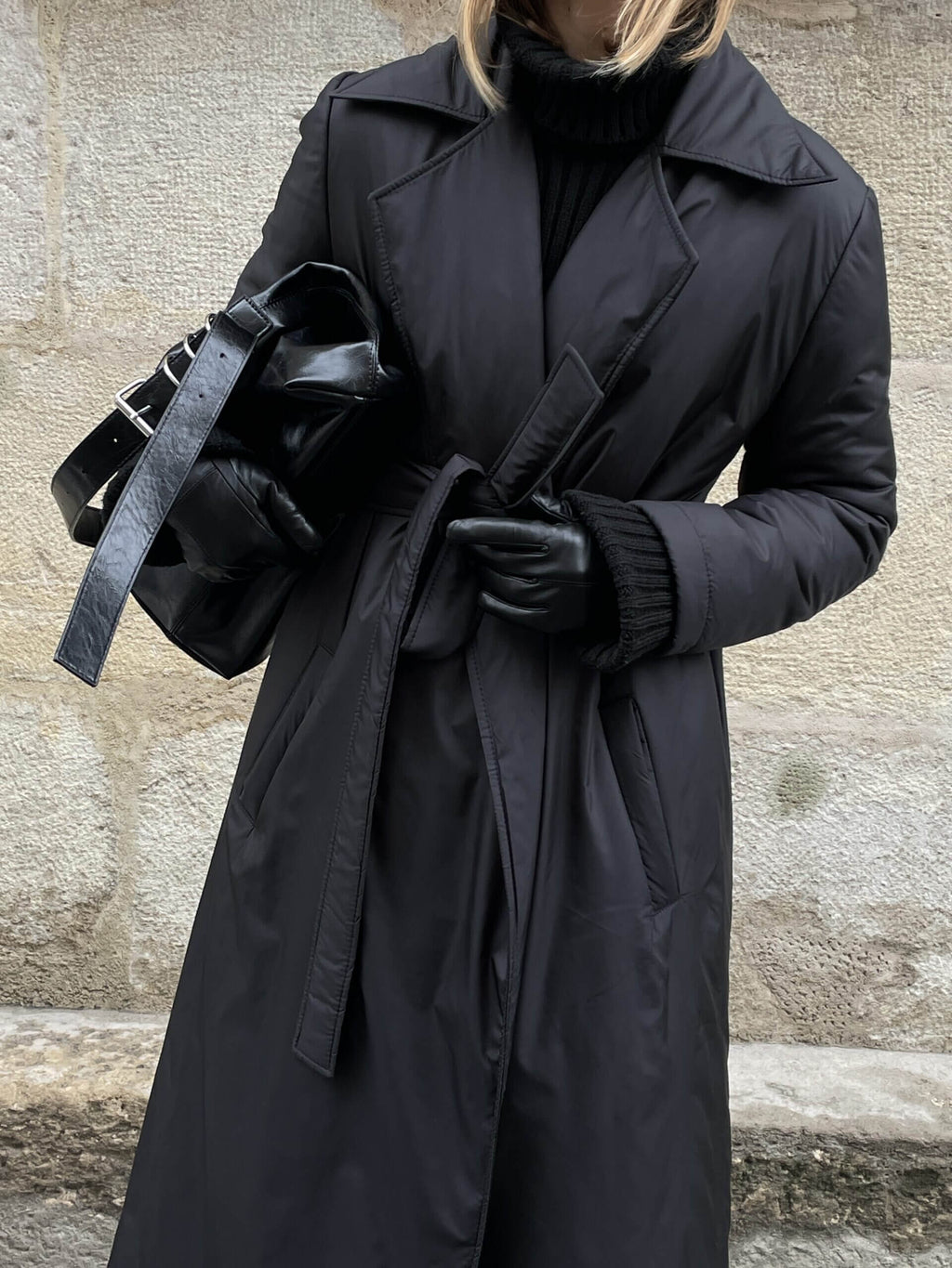 Дутий тренч