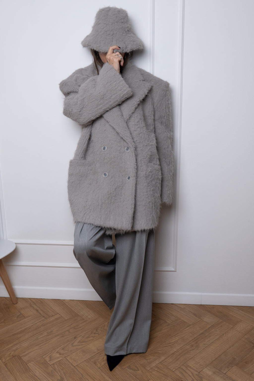 Панама з еко хутра