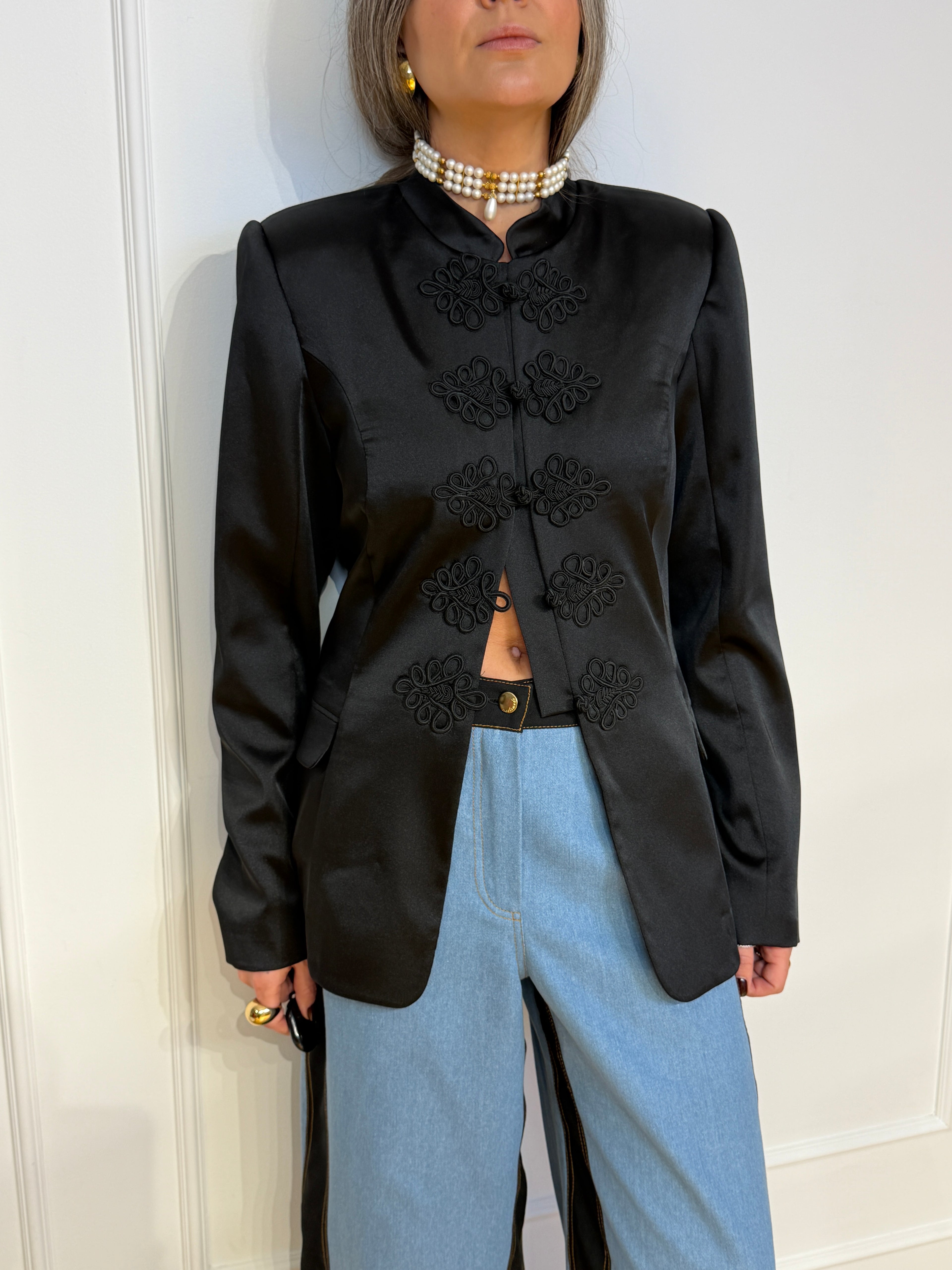 Жакет із шовку