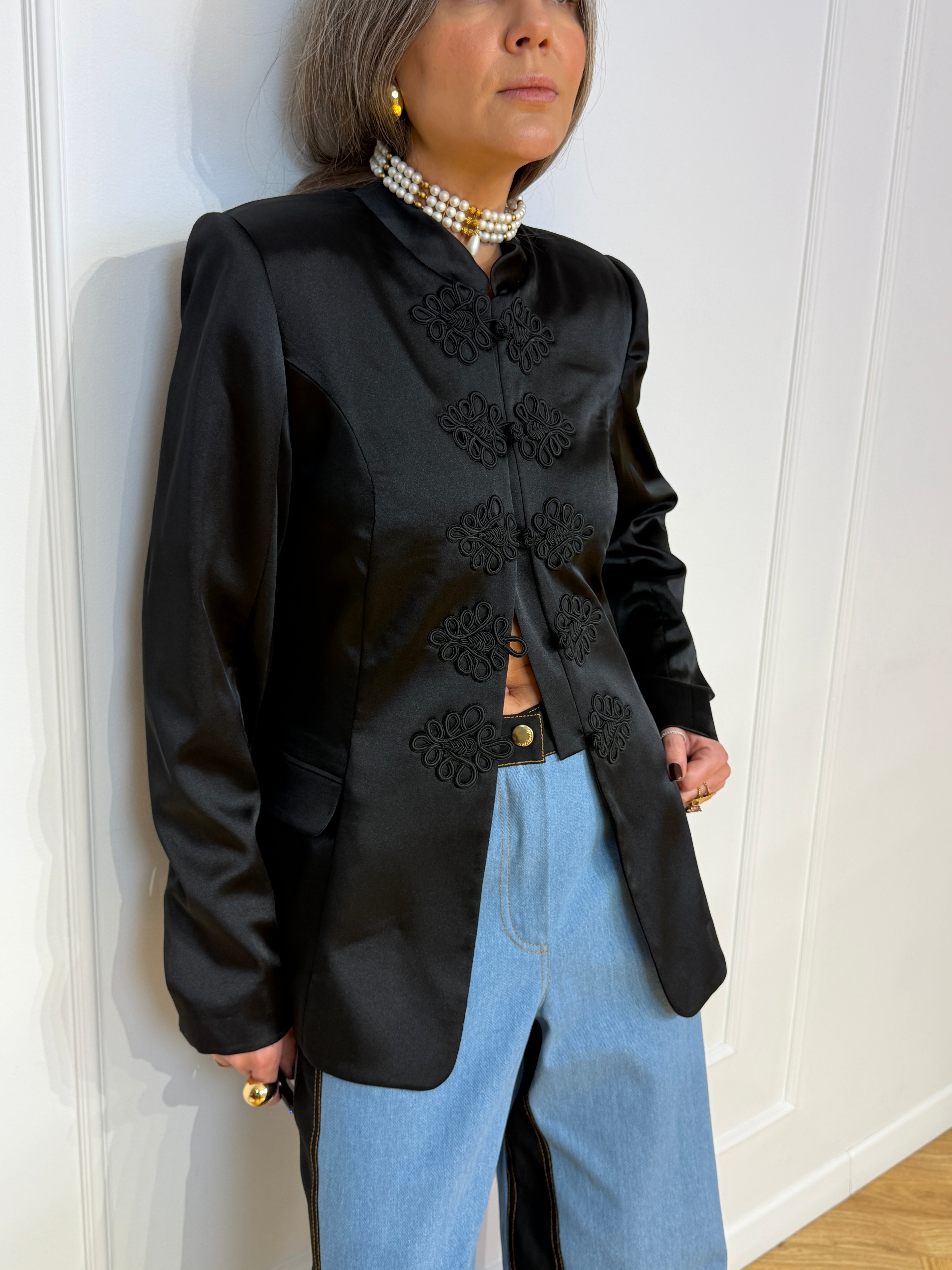 Жакет із шовку