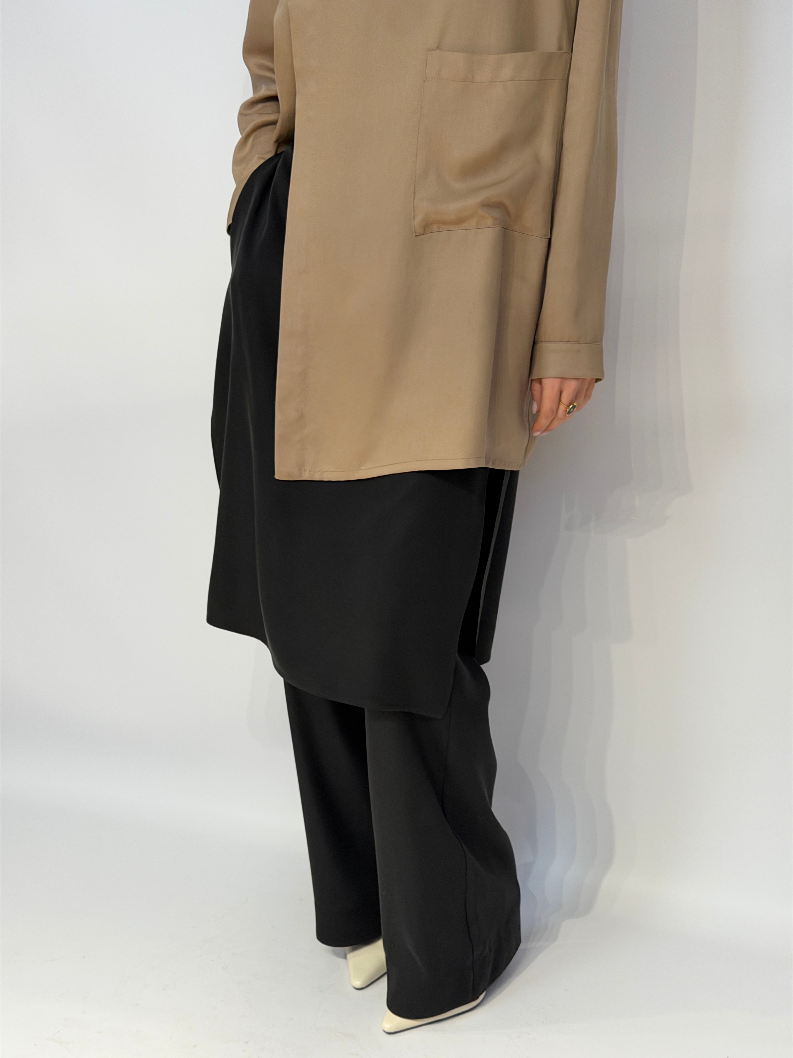 Кофта з коміром-стійкою