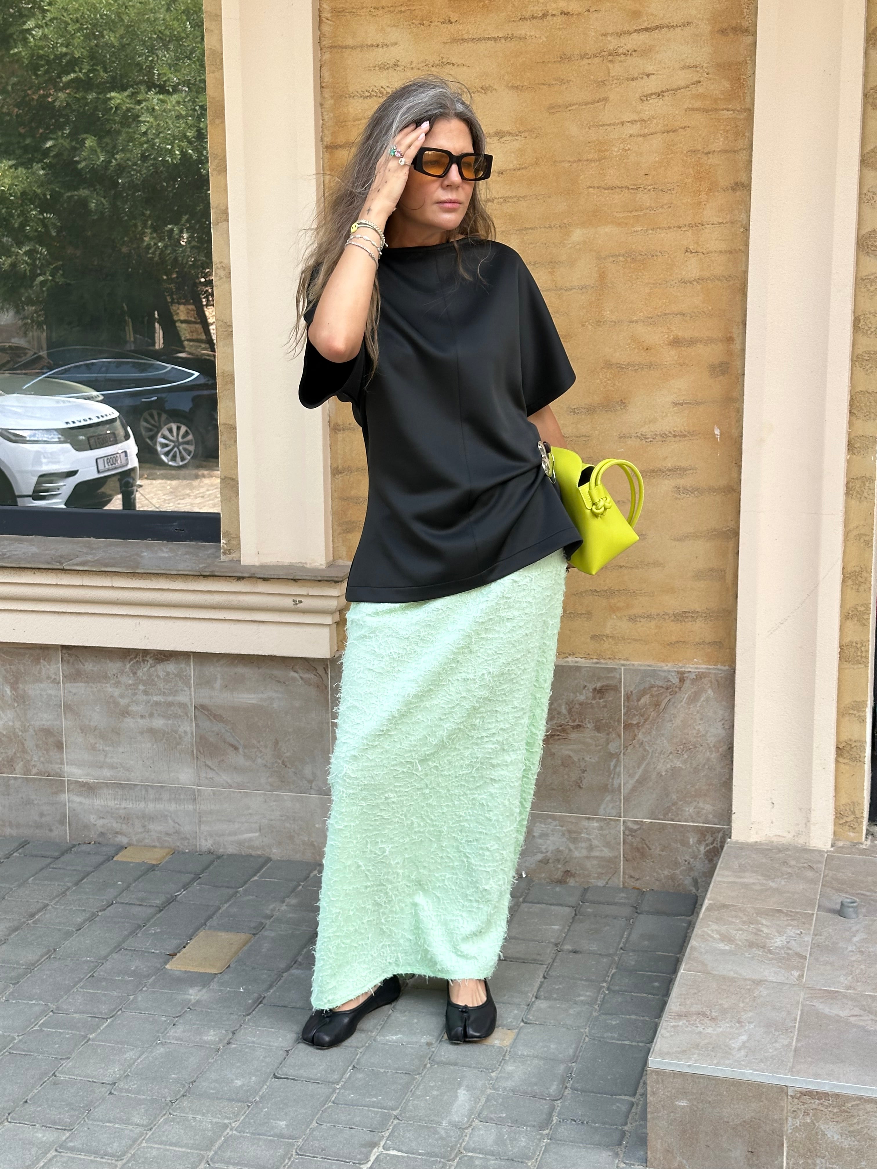 Фактурна спідниця maxi