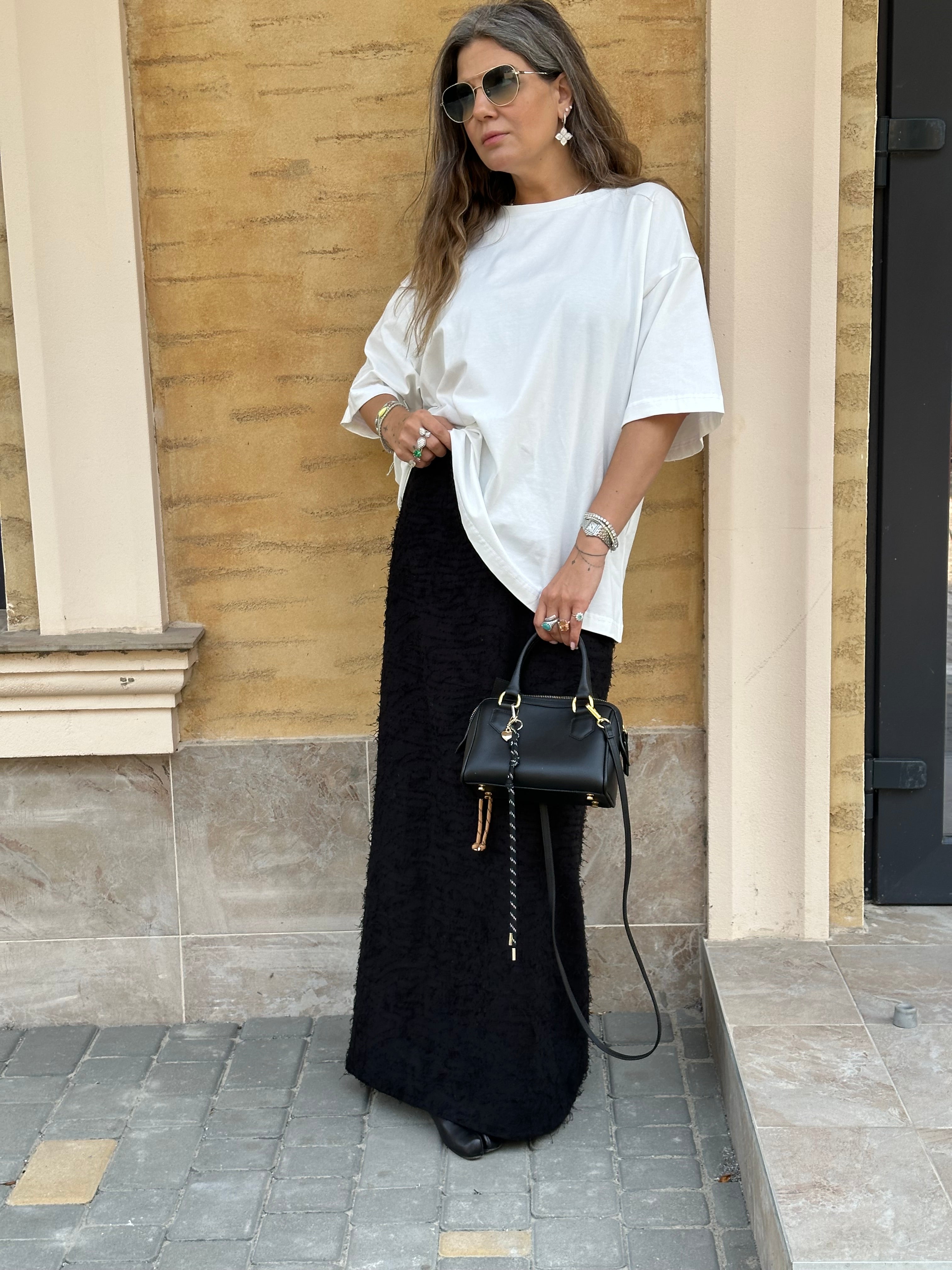 Фактурна спідниця maxi