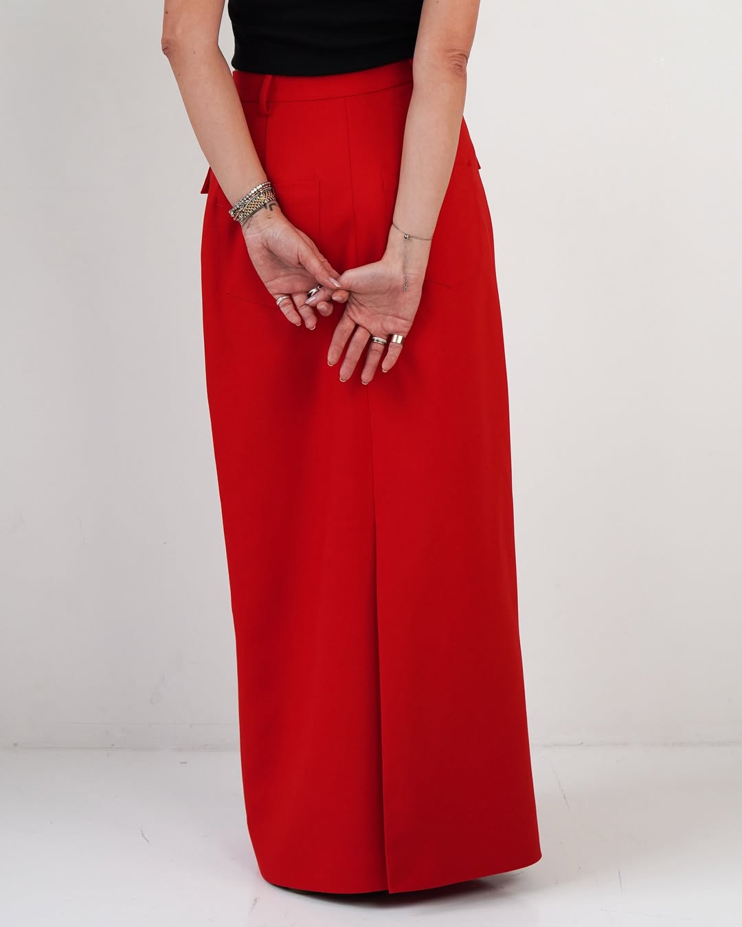 Максі-спідниця прямого крою