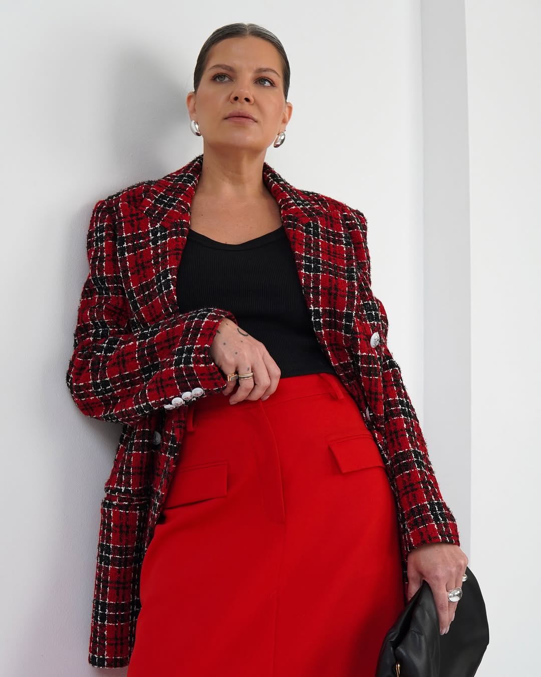 Максі-спідниця прямого крою