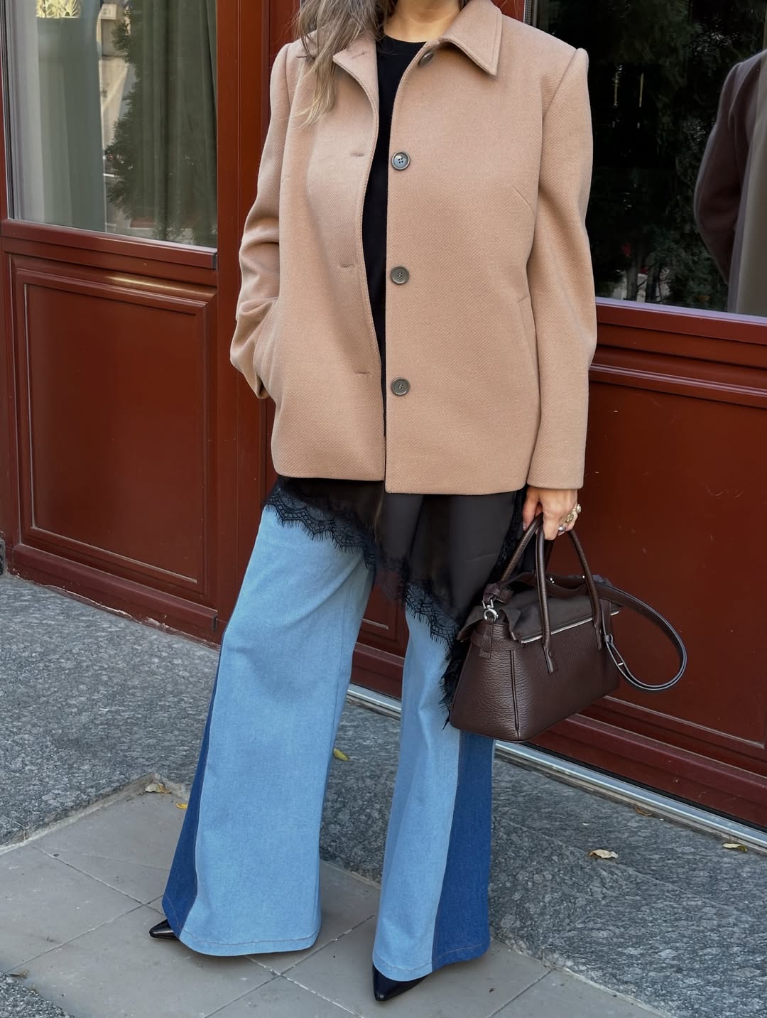 Лонгслів з мереживом