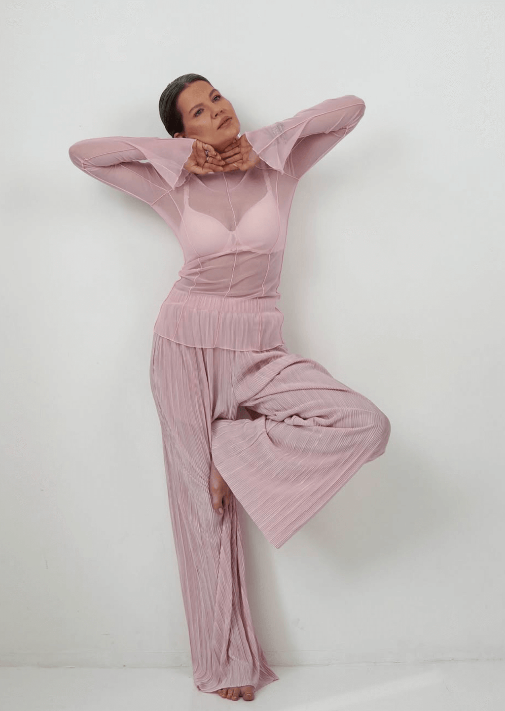 Лонгслів із сітки